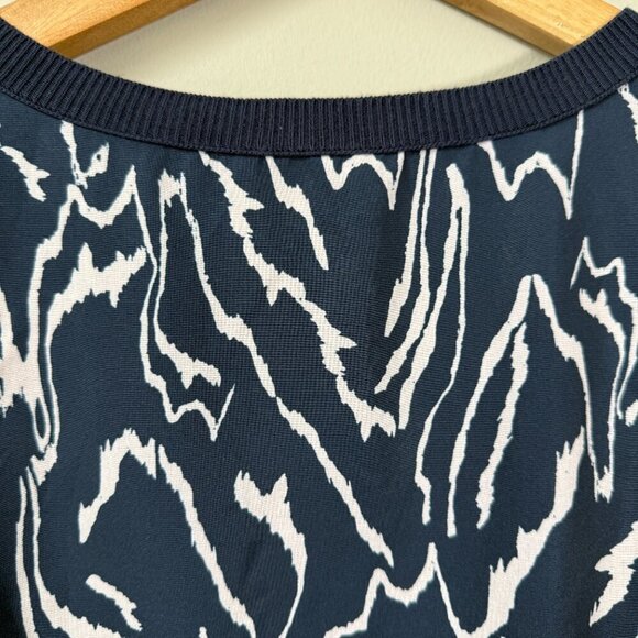 Athleta Rincon Abstract Print Mini Dress Womens XS Blue Active Activewear Casual - Picture 12 of 16